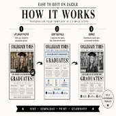 Invitation de remise de diplômes Journal personnal