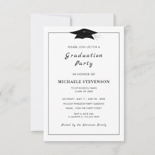 Invitation de remise de diplômes personnalisée Vos