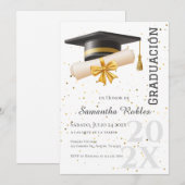 Invitation de remise des diplômes (Devant / Derrière)