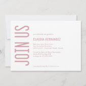 Invitation de remise des diplômes à couleur modifi (Dos)