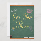 Invitation de remise des diplômes aux enseignants (Dos)