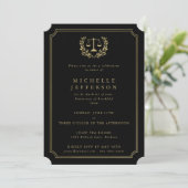 Invitation de remise des diplômes de l'école de dr (Debout devant)