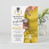 Invitation de remise des diplômes de l'école de mé (Debout devant)
