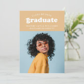 INvitation DE REMISE DES DIPLÔMES | MODERNE RÉTRO (Debout devant)