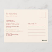 Invitation de remise des diplômes rétro | Fête de (Dos)