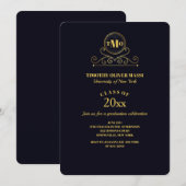 Invitation de remise des diplômes suprême (Devant / Derrière)