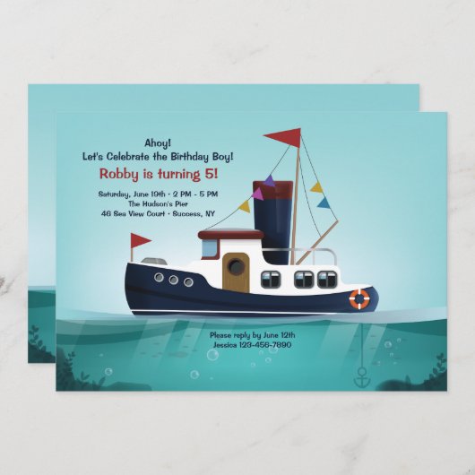 Invitation de remorqueurs (Devant / Derrière)