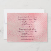 Invitation de renouvellement de vidéo photo (Dos)