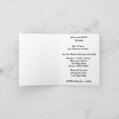 Invitation de renouvellement de voeu de mariage 50 (Intérieur)