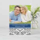 Invitation de renouvellement de voeu de mariage de (Debout devant)