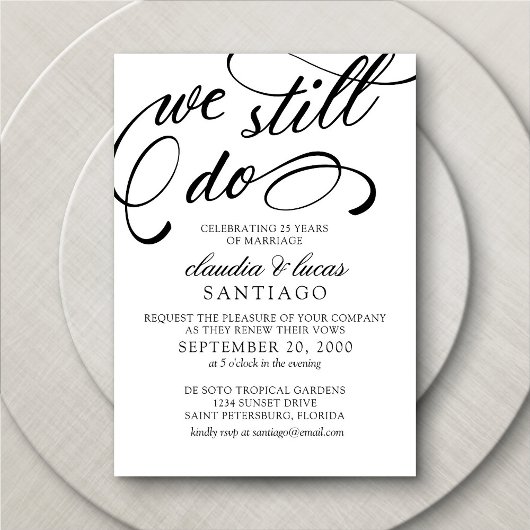 Invitation de renouvellement de vœux