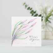 Invitation de Renouvellement de Voeux de Mariage 1 (Debout devant)