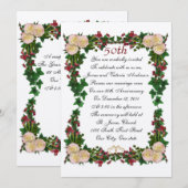 Invitation de renouvellement de vœux pour les 50 a (Devant / Derrière)