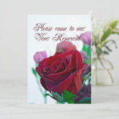 Invitation de renouvellement Vow (Debout devant)