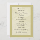 Invitation de renouvellement Vow Rose Golden Look (Dos)