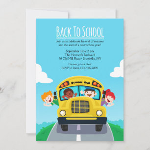 Invitation de rentrée scolaire