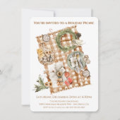 Invitation de repas de Noël (Devant)