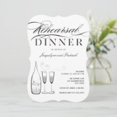 Invitation de répétition de dîner de fête au Champ (Debout devant)