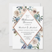 Invitation de répétition de mariage Rustique Bohèm (Devant)