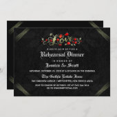 Invitation de répétition des Mariages gothiques de (Devant / Derrière)