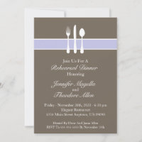 Invitation De Répétition Des Ustensiles Classiques