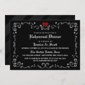 Invitation de répétition Mariage des skeletons d'H (Devant / Derrière)