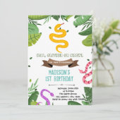 Invitation de reptile de serpent (Debout devant)