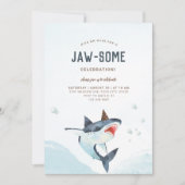 Invitation de requin Jaw-some (Devant)