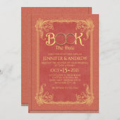 Invitation de réservation de date (Devant / Derrière)