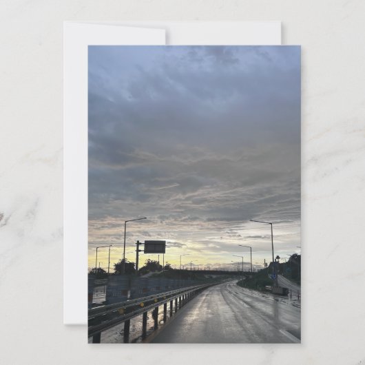 Invitation De retour (Devant)