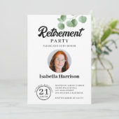 Invitation de retrait photo personnalisée (Debout devant)