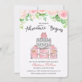 Invitation de retraite d'aventure voyage (Devant)