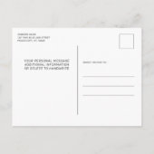 Invitation de retraite de la fête de la police Lig (Dos)