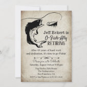 Invitation de retraite de pêche (Devant)
