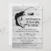 Invitation de retraite de pêche (Devant)