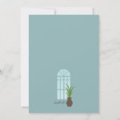 Invitation de retraite d'intérieur de restaurant (Dos)