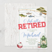 Invitation de retraite O-fish-iellement - Invitati (Devant / Derrière)