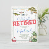 Invitation de retraite O-fish-iellement retiré - R (Debout devant)