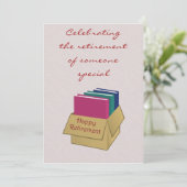 Invitation de retraite pour le secrétaire (Debout devant)