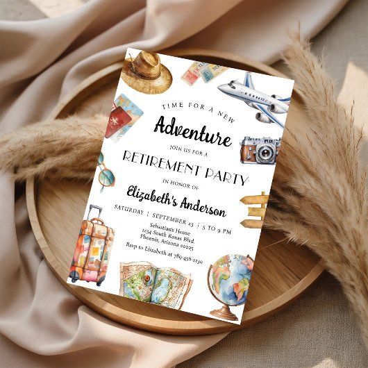 Invitation de retraite sur le thème du voyage d'av