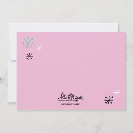 Invitation de Retro 1950 (Dos)