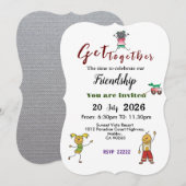 Invitation de réunion (Devant / Derrière)