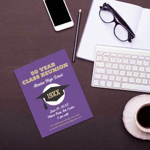 Invitation de réunion ! Carte postale Reunion de c