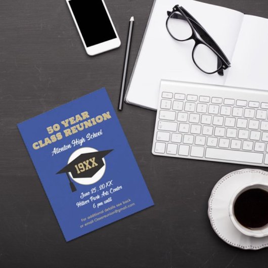 Invitation de réunion ! Carte postale Reunion de c