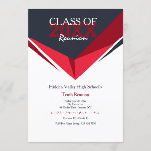 Invitation de réunion de classe