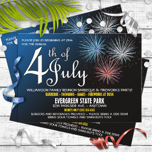 Invitation de réunion de famille du 14 juillet