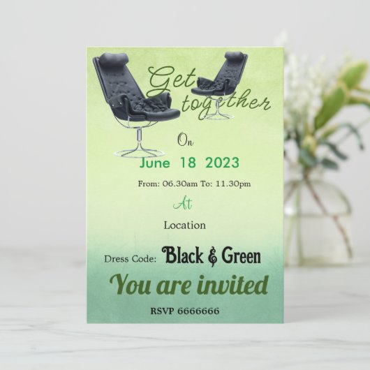 Invitation de réunion Office (Debout devant)