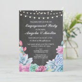 Invitation de réussite de la partie d'engagement (Debout devant)