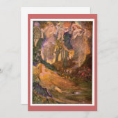 Invitation de rêve de la nuit d'été (Devant / Derrière)