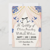 Invitation de rêve pour un mariage à couper le sou (Devant)